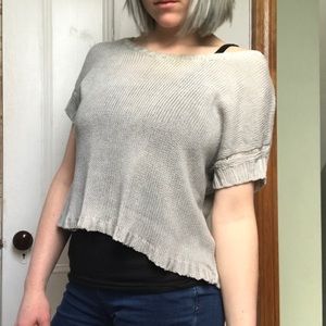 Gypsy 05 knit Tshirt, sweater, gray, XS